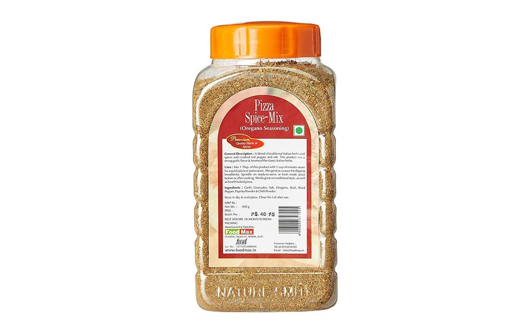 NatureSmith Pizza Spice-Mix    Plastic Jar  400 grams